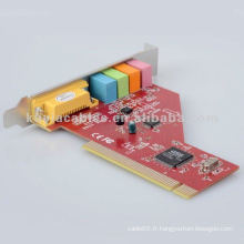 Hot PCI Sound Card avec ES1938S Audio pour Windows 98 / ME / 2000 / XP / Vista